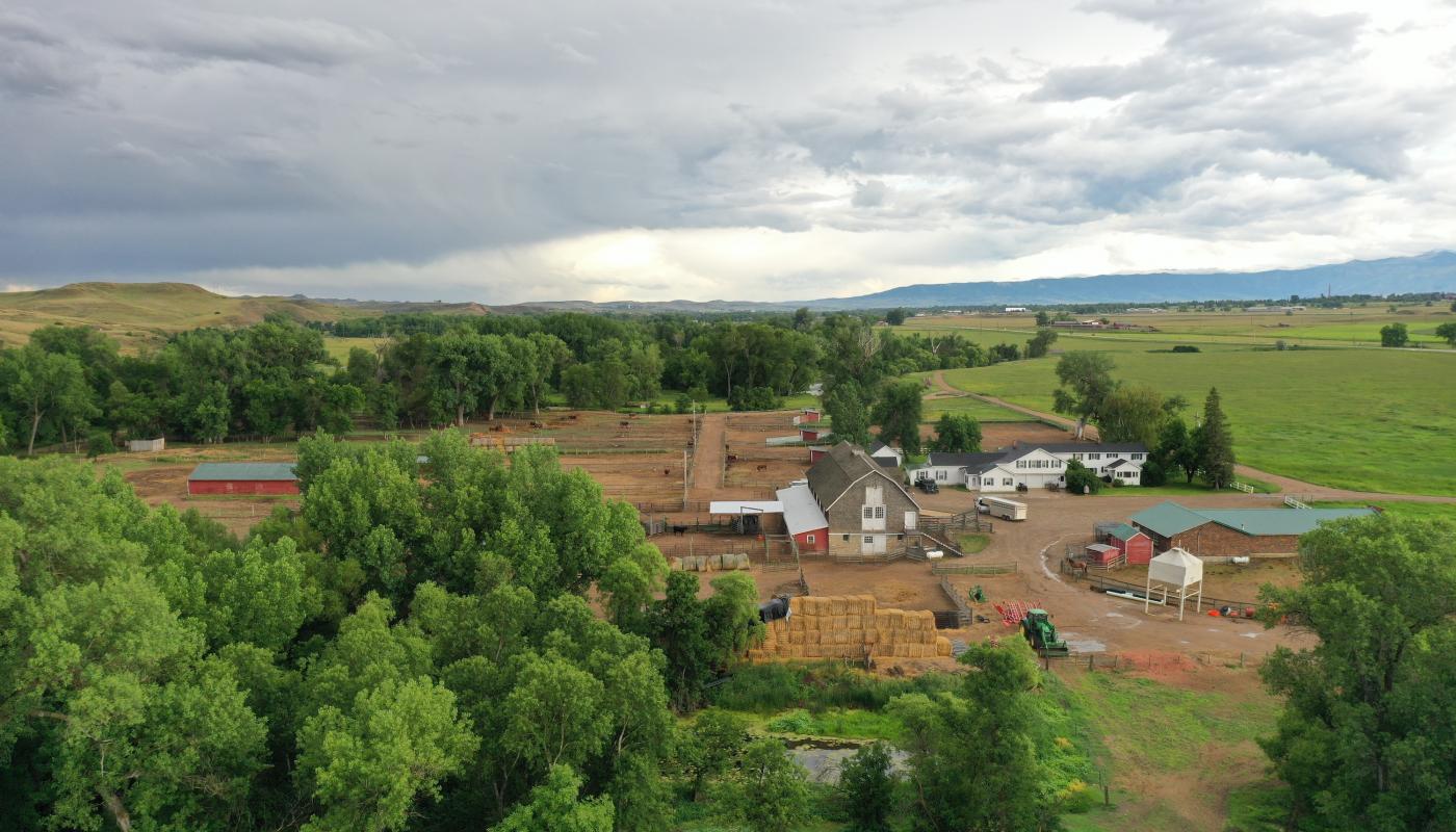 Ranch Headquarters for Sale in Sheridan Wyoming Powers Land Brokerage