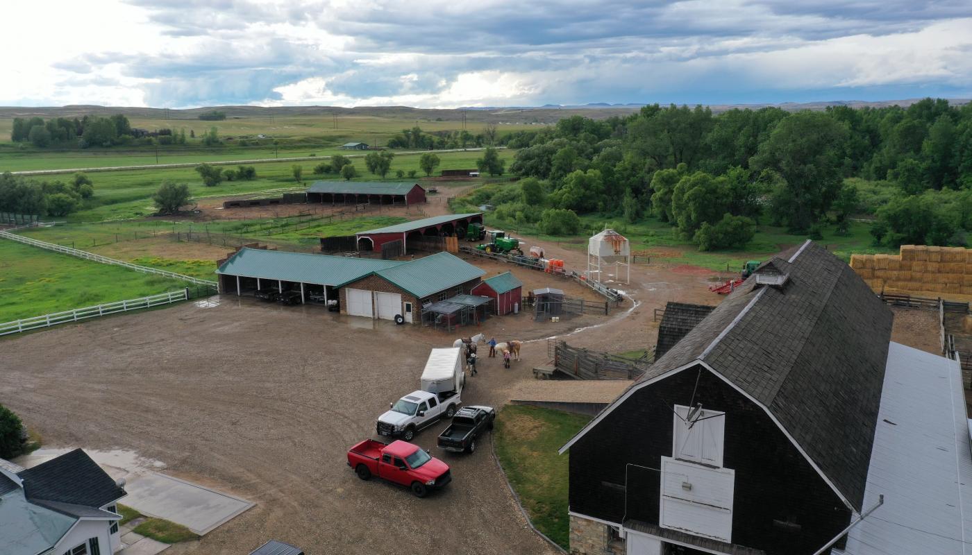 Ranch Headquarters for Sale in Sheridan Wyoming Powers Land Brokerage